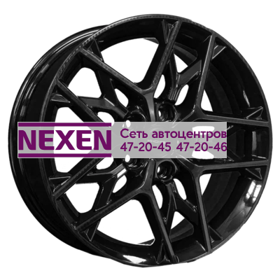 Khomen Wheels 7x17/5x114,3 ET45 D60,1 KHW1709 (Changan/Geely/Lexus/Toyota) Black