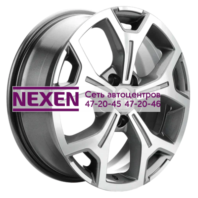 Khomen Wheels 7x17/5x108 ET33 D60,1 KHW1710 (Chery Tiggo/Tiggo 7 Pro) Gray-FP