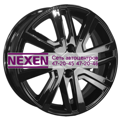 Khomen Wheels 6x16/4x100 ET41 D60,1 KHW1609 (XRay) Black