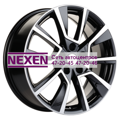 Khomen Wheels 7x18/5x108 ET33 D60,1 KHW1802 (OMODA C5) Black-FP