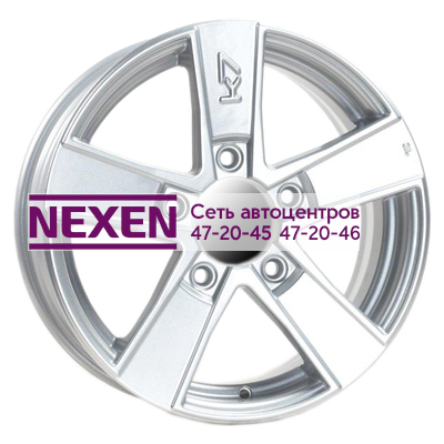 Aero 6x16/5x139,7 ET40 D98 A1595 (КС595) Silver