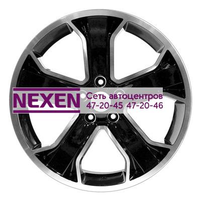 Alfa Wheels 9,5x20/5x120 ET53 D72,6 LR17 BKF