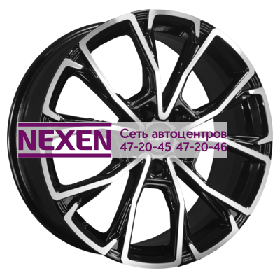 Khomen Wheels 7,5x19/5x108 ET36 D65,1 KHW1907 (Exeed VX/TXL) Black-FP