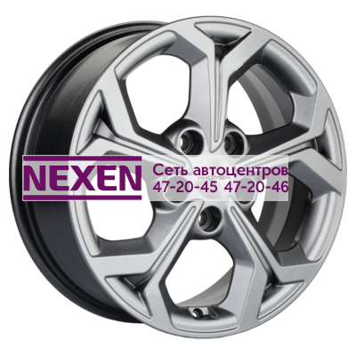 Khomen Wheels 6,5x16/5x114,3 ET46 D67,1 KHW1606 (Mitsubishi) G-Silver