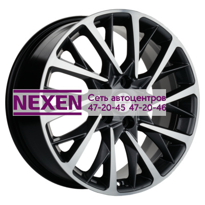 Khomen Wheels 7,5x18/5x114,3 ET45 D60,1 KHW1804 (Geely Atlas/Atlas Pro/Lifan Myway) Gray-FP