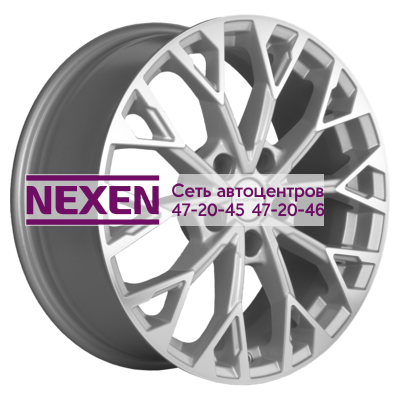 Khomen Wheels 7x17/5x108 ET36 D65,1 KHW1718 (Exeed TXL) F-Silver-FP