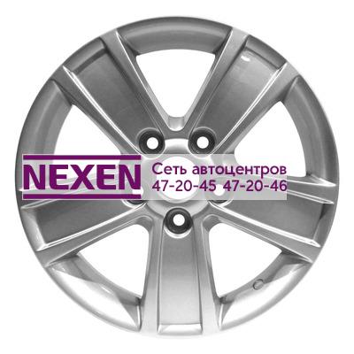 Alfa Wheels 6x15/5x112 ET47 D57,1 SK17 Sil BK570