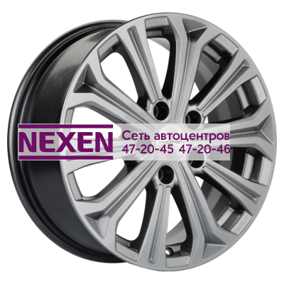 Khomen Wheels 6,5x16/5x108 ET45 D60,1 KHW1610 (Chery Tiggo 3/Tiggo 3 Pro) Gray