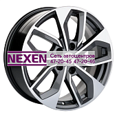 Khomen Wheels 7x17/5x108 ET43 D65,1 KHW1703 (DFM AX 7) Black