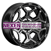 LS FlowForming 9x18/6x114,3 ET25 D67,1 RC68 BKS (конус, Колпак+лого)